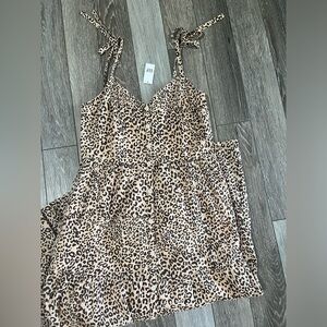 NWT Size 6 animal print Maxi dress